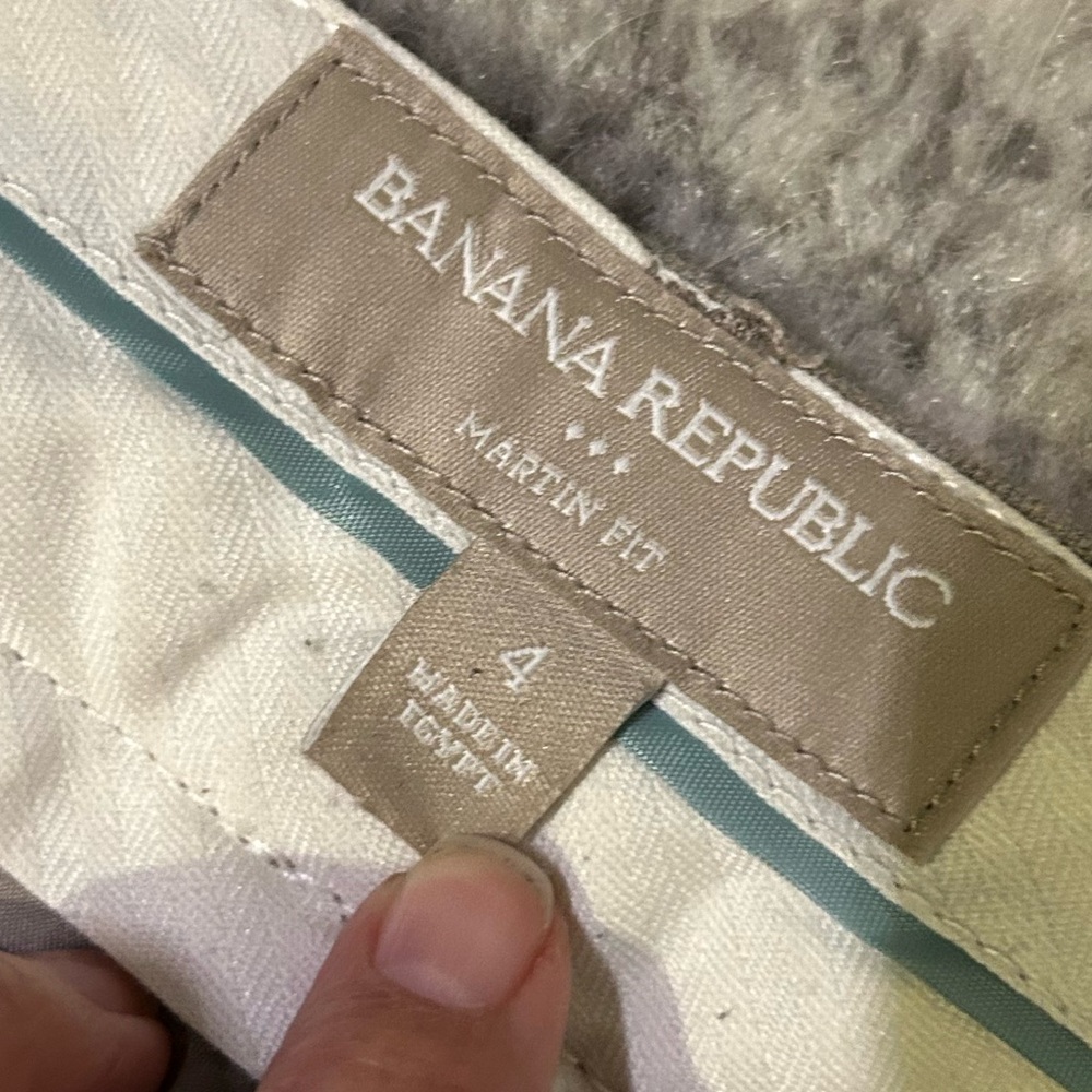 Women’s low waisted Grey Wide Leg Pants size 4 Banana Republic - Picture 10 of 10
